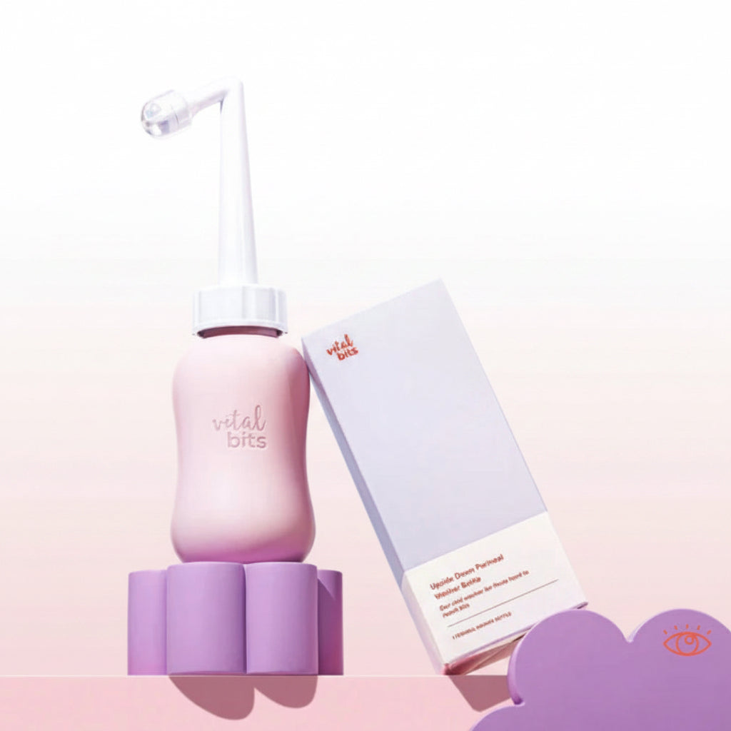 Vital Bits Upside Down Perineal Washer Bottle
