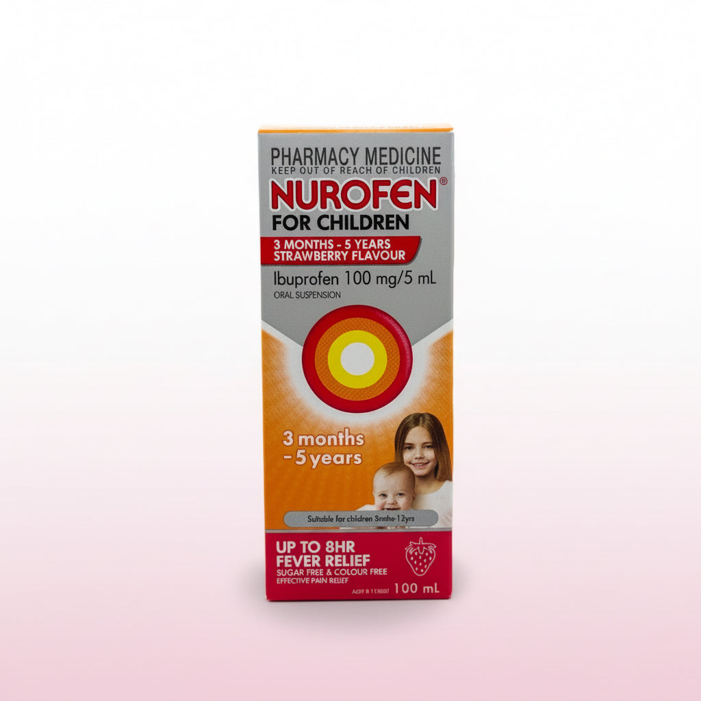 Nurofen 100mg/5ml Strawberry 100ml