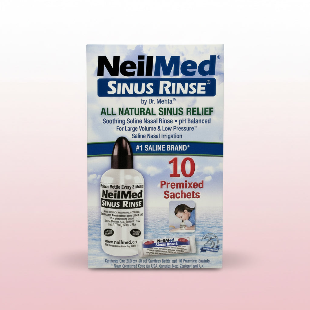 Neilmed Sinus Rinse Bottle Kit + 10 sachets